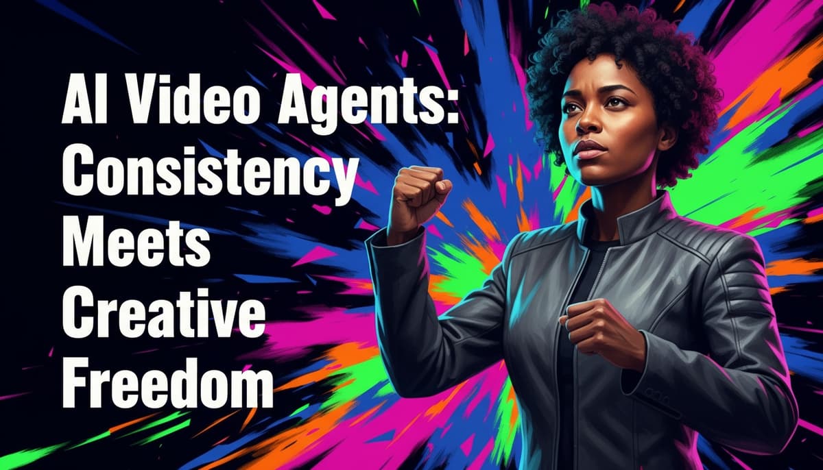 AI video stylization workflow showing reference images transforming into cinematic storyboards and professional videos through chat interface