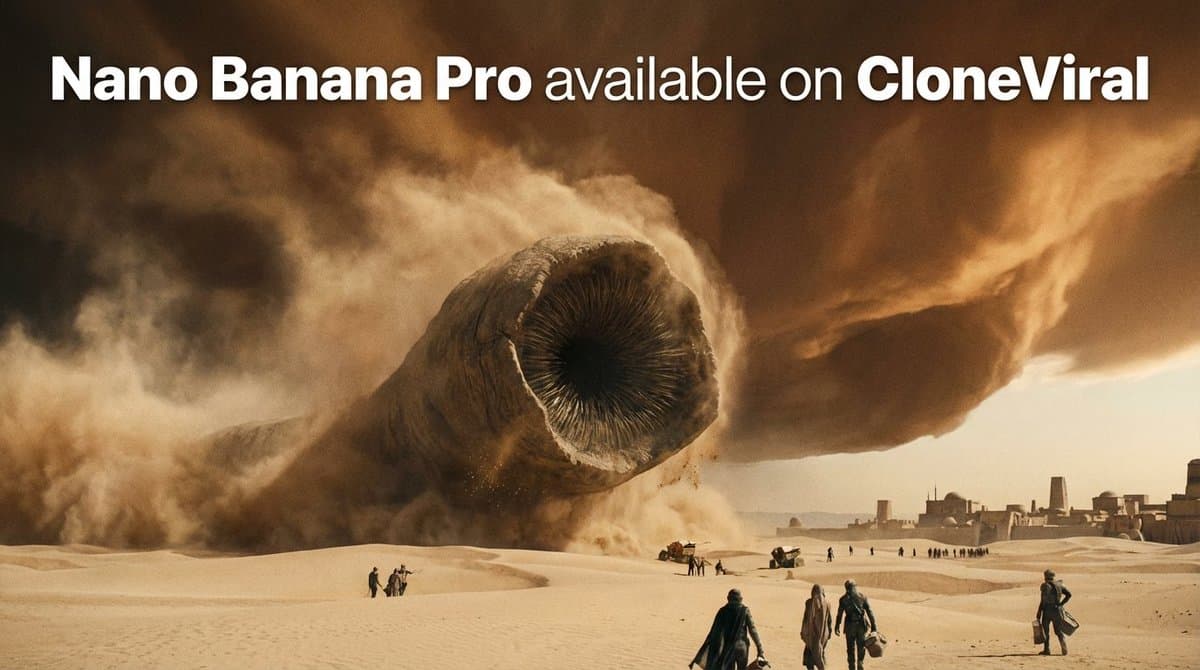 Nano Banana Pro AI image generation interface showing complex infographics and advanced text rendering capabilities