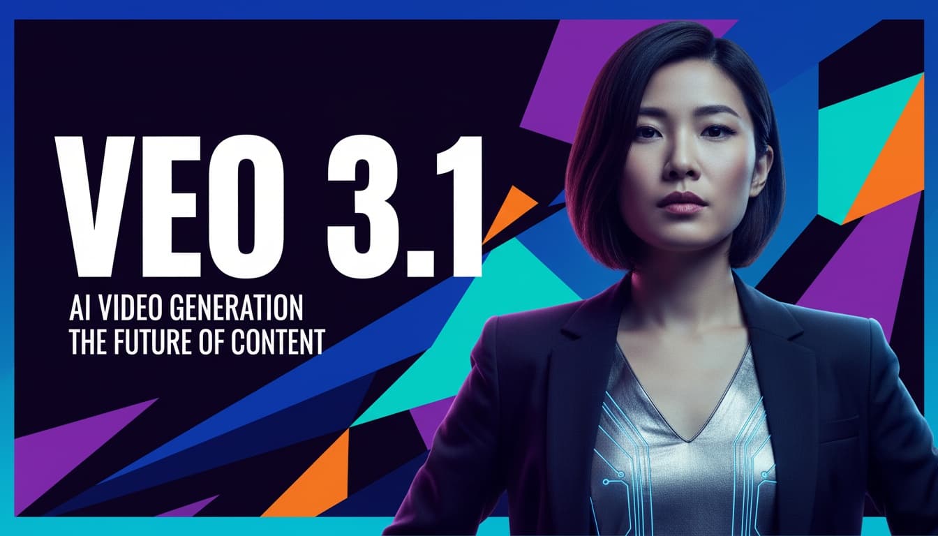 Google Veo 3.1 AI video generation showcasing enhanced consistency and professional cinematic control